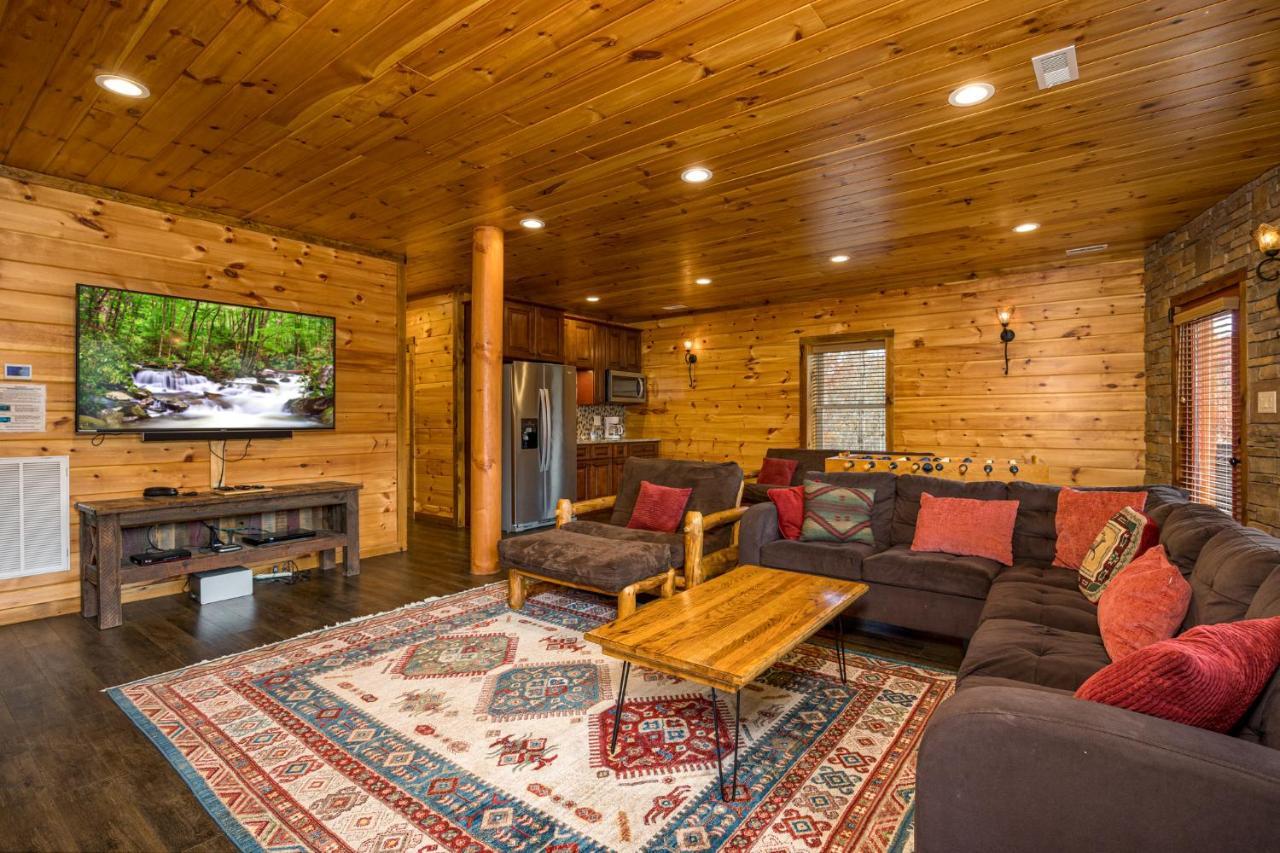 Ridge View Lodge Nature And Mountain View - Hot Tub - Firepit - Yard - Games Гатлинбург Экстерьер фото